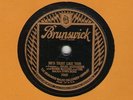 78 RPM Hilda Alexander and Mamie McClure/Jabbo Smith Brunswick 7069 in V+