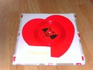 MADONNA INTERVIEW 90 HEART SHAPED UK RED MARBLE VINYL 1990 RARE