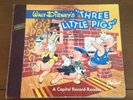78 Set Walt Disney's Three Little Pigs Capitol DBX 3013 With Book Don Wilson