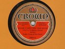 78 RPM Teddy Lang Crown 3463 in E-