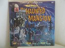 SEALED VINTAGE WALT DISNEY BOOK & RECORD THE HAUNTED MANSION 33 1/3 RPM LP NEW