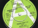 TROUBLE MAN/MISTER T - MARVIN GAYE - NEAR-PRISTINE GREEN & WHITE DEMO - TMG 846