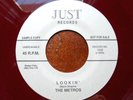 RARE ROCK R&B DOO WOP  RED VINYL SAMPLE COPY THE METROS ON JUST #1502