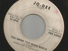 BLUES JUMP R&B DRINKER--JIMMIE RANEY & SLIM SLAUGHTER--HEAR BOTH--JO-DEE