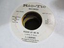 JJ BARNES Please Let Me In 45 RIC TIC promo northern soul VG+