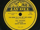 pc78-R&B Vocal Group-Jay-Dee 795-The Crickets