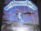 METALLICA Ride The Lightning lp 1984 US Elektra *In Shrink* w/ Inner Sleeve