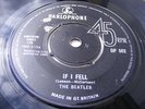 THE BEATLES If I Fell/Tell Me Why RARE EXPORT DP 562 No SITUK (1st) KT Tax Codes