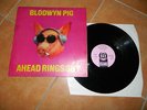 BLODWYN PIG AHEAD RINGS OUT LP UK ORIGINAL PRESSING PINK ISLAND ROUGH LOGO