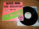 SEX PISTOLS NEVER MIND THE BOLLOCKS LP USA PROMO COPY WHITE LABEL MINT