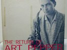 LP -  Jazz West - Art Pepper - The Retrun Of Art Pepper - JWLP-10