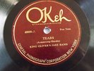 KING OLIVER'S JAZZ BAND Tears / Buddy's Habit OKEH 40000 78RPM Louis Armstrong