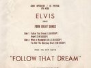 Rare Temporary DJ Sleeve / Elvis Presley 