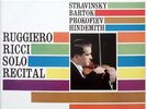 RUGGIERO RICCI / Ruggiero Ricci Solo Recital / London-Decca WBG BB CS 6193 1E/1E