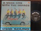 GARAGE/SURF LP The Impacs (King 916) A Week-end with the Impacs   VG++/MINT-