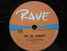THE INSTRUMENTALS - RARE SOUTH AFRICAN 78 RPM - ARE YOU NERVOUS?  CHOP SUEY ROCK