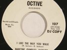 MARCENE DIMPLES JACKSON popcorn jazz 45 I Like The Way You Walk on OCTIVE   HEAR