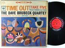 DAVE BRUBECK QUARTET Time Out LP on Columbia VG++ shrink 6-eye stereo