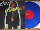 AC/DC - POWERAGE - RARE - AUSTRALIA - BLUE VINYL - APLP 030  - MINT