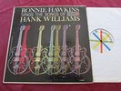 RONNIE HAWKINS Sings Hank Williams White label promo lp