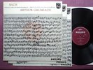 PHILIPS Mono,3 LP,ED1, BACH: Sonatas for solo violin GRUMIAUX, NM