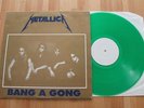 LP - METALLICA BANG A GONG BRONZE & BLUE COVER GREEN VINYL