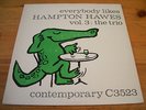 HAMPTON HAWES TRIO, VOL. 3-EVERYBODY LIKES HAMPTON HAWES