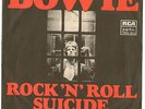 David Bowie - Rock 'n' Roll Suicide - Yugoslavian picture sleeve single
