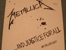 METALLICA `...And Justice For All` Metallipromo #000432 England 1988 vg+/ex-