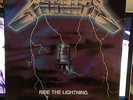 Metallica Ride The Lightning Original Megaforce LP NEAR MINT