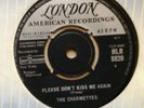 THE CHARMETTES PLEASE DONT KISS ME AGAIN LONDON 45