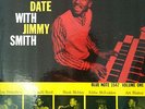 33T VINYLE THE DATE WITH JIMMY SMITH VOL1 BLUE NOTE BLP 1547