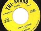 NORTHERN SOUL Ed Crook - That's Allright LISTEN