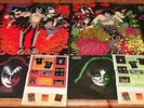 Kiss - All 4 Solo LP Albums - W/ NM Poster & Merch. Insert - Ace Frehley - Metal