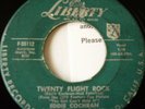 Eddie Cochran, Twenty Flight Rock, Liberty # 55112, vg-