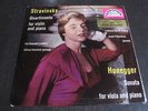 IDA HAENDEL Violin Sonata Stravinsky Honegger Cerny Supraphon 10inch