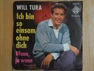 Will Tura-Rare Single von 1963-Ich bin so einsam ohne dich