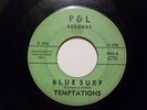 Temptations Blue Surf 45 RPM P&L 0001