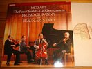 Bruno GIURANNA BEAUX ARTS TRIO Mozart Quartets LP Philips Digital PROMO