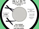BON-AIRES The Shrine of St. Cecilia 45rpm Rust 1965 original