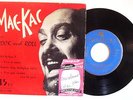 45T--MAC-KAC---ROCK AND ROLL---TRES RARE --AVEC DEDICACE SUR POCHETTE TICKET OLY
