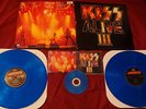 KISS ALIVE III LP 1993 BLUE VINYL LTD MERCURY WITH CD BACKUP