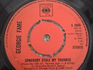 GEORGIE FAME - Somebody Stole My Thunder Orig UK 1969 Mod Dancefloor Destroyer