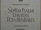 ORLANDUS LASSUS Septem Psalmi Davidis Poenitentiales DGG Stereo 2-LP Box SEALED