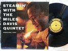 STEAMIN' WITH THE MILES DAVIS QUINTET PRESTIGE 7200 PRLP7200 DEEP GROOVE RVG