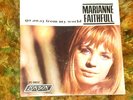 RARE MARIANNE FAITHFUL PICTURE SLEEVE + 45 