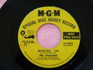 MGM 45rpm THE CHARADES,The Key To My Happiness & Weeping Cup, Disc Jockey Record