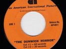 Sandra Dee, The Dunwich Horror  1970  Movie Radio Spots 2-SIDED  7 inch  45 rpm