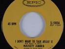 Northern Soul 45 NANCY AMES I Don't Want To Talk About It EPIC HEAR