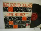 DAVE BRUBECK QUARTET nr mint vinyl lp GOES TO COLLEGE